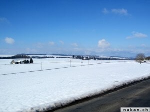 Le Gros de Vaud sous la neige