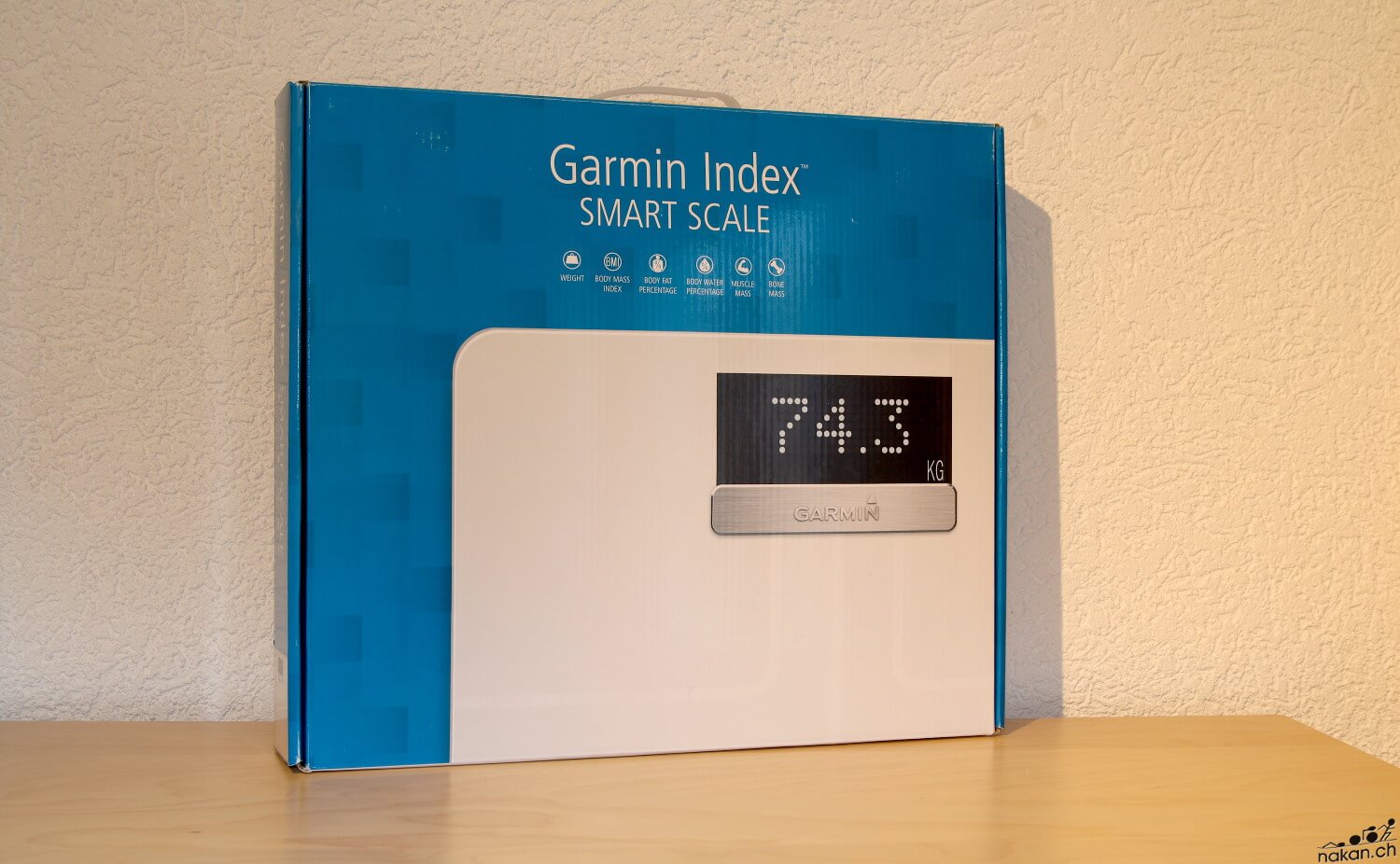La balance connectée Garmin Index Smart Scale testée de fond en