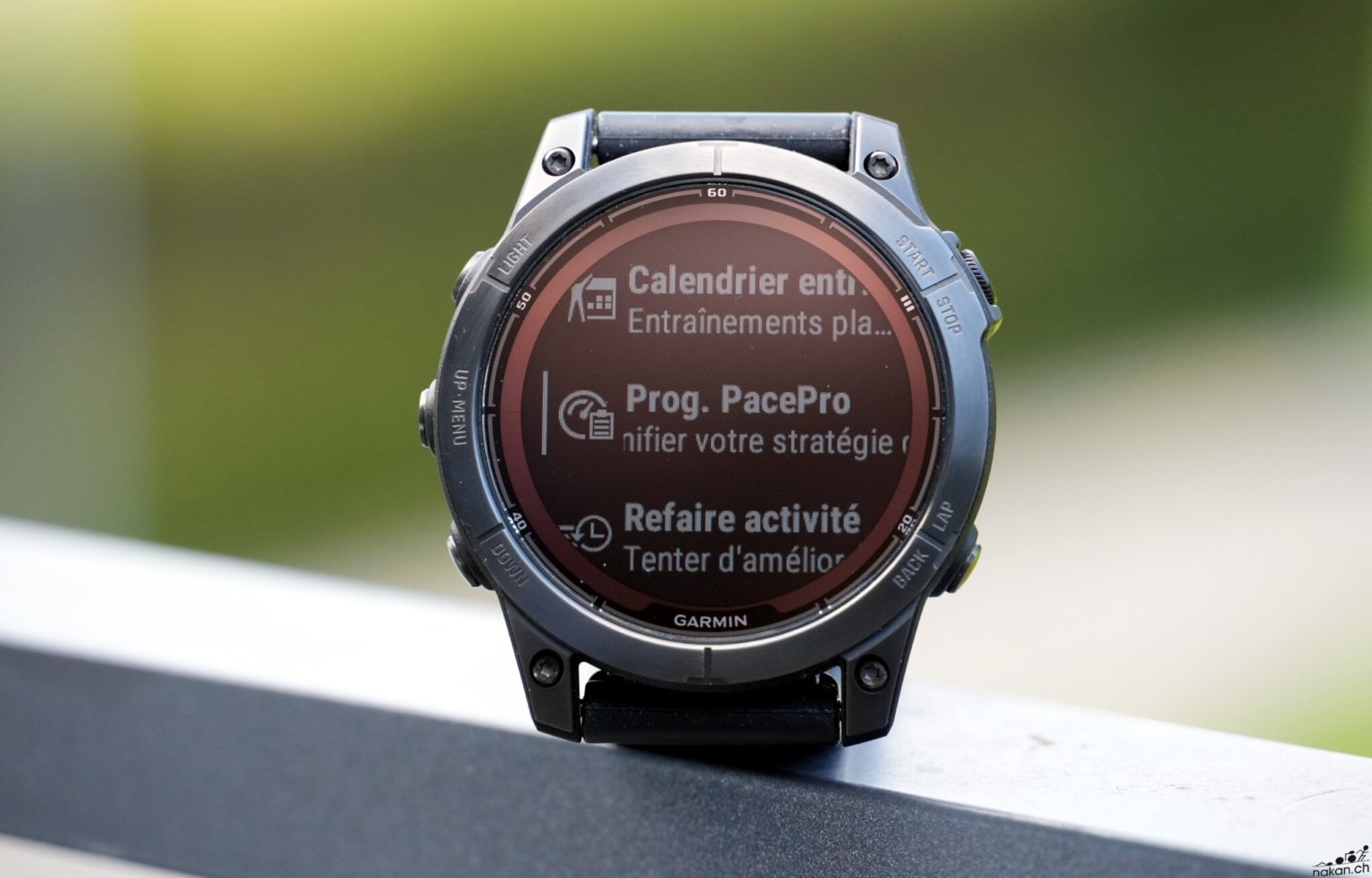 Tout savoir sur la fonction PacePro de Garmin nakan.ch